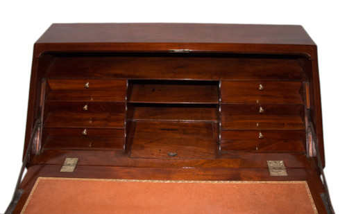 Commode Scriban En Acajou époque Louis XVI 