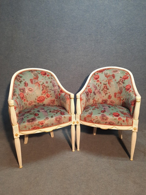 Coppia di poltrone Art Déco 1925 circa