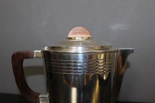 Coffee And Tea Service In Silver Metal Circa 1930