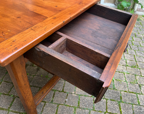 Table de ferme en Merisier 19eme