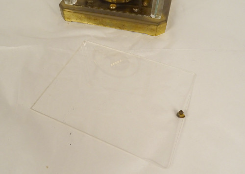 Jaeger-Lecoultre Schweizer Atmos Uhr Perpetual Movement Messing Plexiglas 20