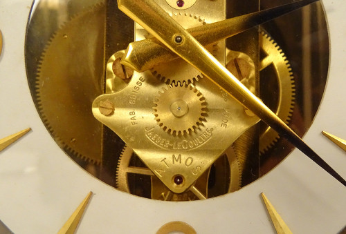 Jaeger-Lecoultre Schweizer Atmos Uhr Perpetual Movement Messing Plexiglas 20