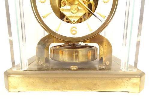 Jaeger-Lecoultre Schweizer Atmos Uhr Perpetual Movement Messing Plexiglas 20