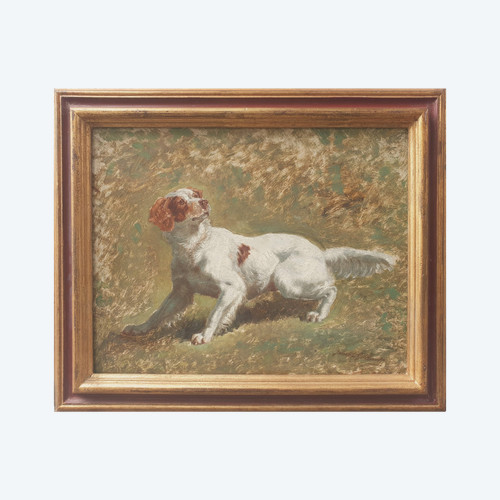 Jules Bertrand GELIBERT - Ritratto di uno spaniel