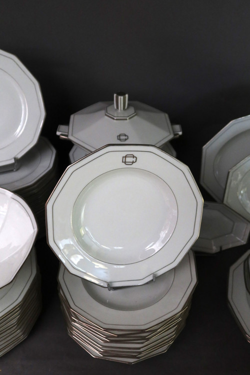 Art Deco porcelain dinner service