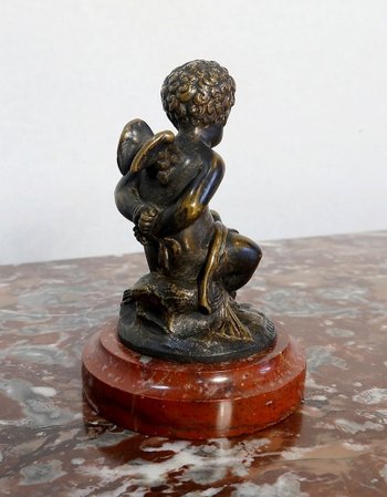  Bronzo "L'Amour enchaîné" secondo L. Kley - Fine XIX secolo