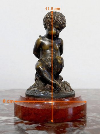  Bronzo "L'Amour enchaîné" secondo L. Kley - Fine XIX secolo