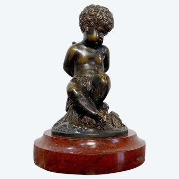  Bronzo "L'Amour enchaîné" secondo L. Kley - Fine XIX secolo