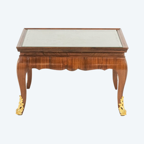 Maison Jansen. Mahogany and lacquer coffee table. Circa 1950. LS5572319H