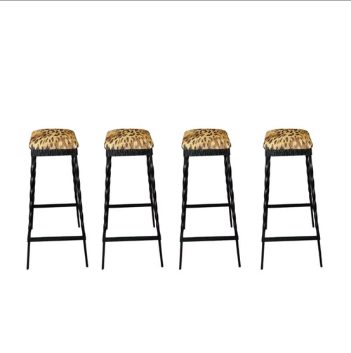 4 brutalist stools from 1950