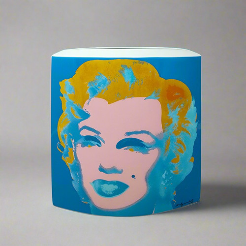 Étonnant vase Andy Warhol des années 1990 pour Rosenthal. Fabriqué en Allemagne.