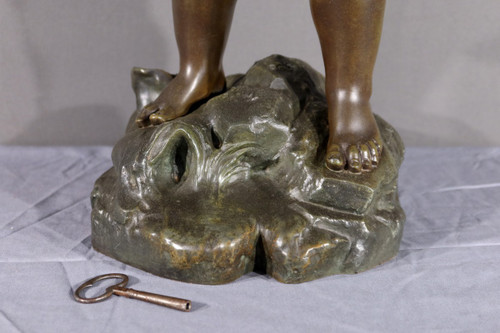 Regulate Clock, signed A. Moreau – Late 19th century