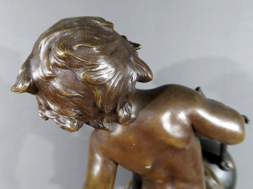 Regulate Clock, signed A. Moreau – Late 19th century