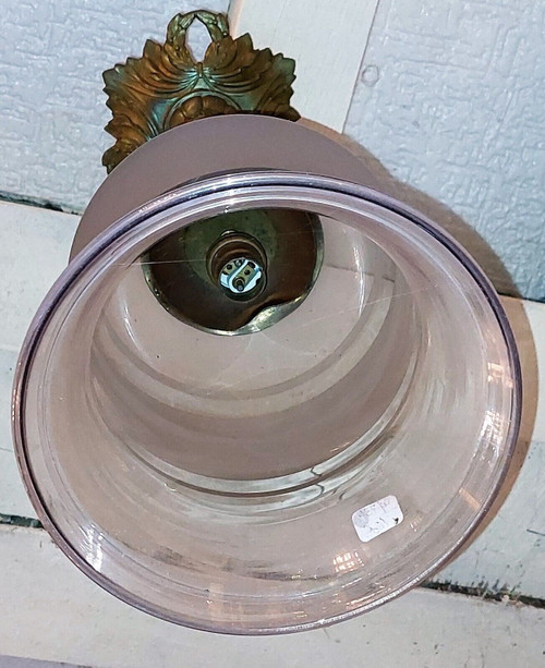 Luminaire vintage Lustre de hall d'entrée année 1930