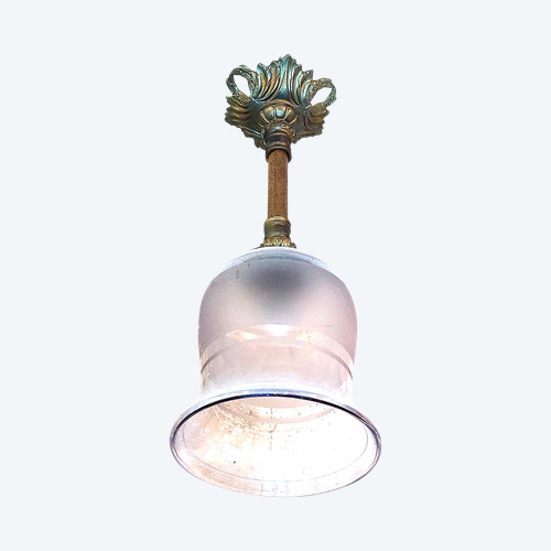 Luminaire vintage Lustre de hall d'entrée année 1930