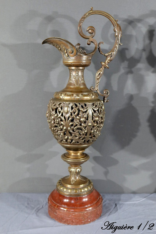 Pair of Bronze Ewers, Art Nouveau – 1910