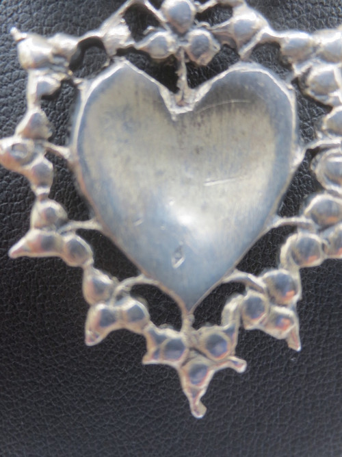 Ciondolo cuore normanno, XIX secolo. 