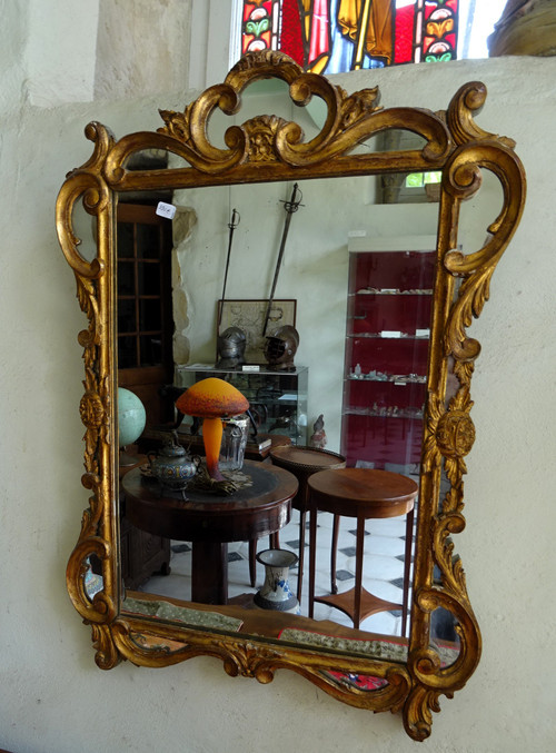 Louis XV style mirror