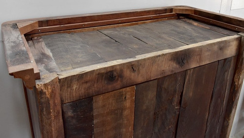 Kleiner Kleiderschrank aus Kirschholz, Region Angers, Stil Louis XV – 19. Jahrhundert