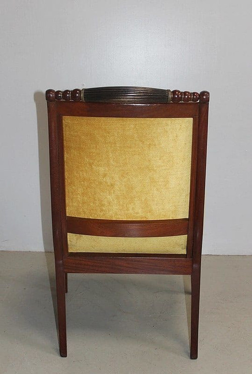 Cuban Mahogany Shepherdess, Restoration style - 19th century