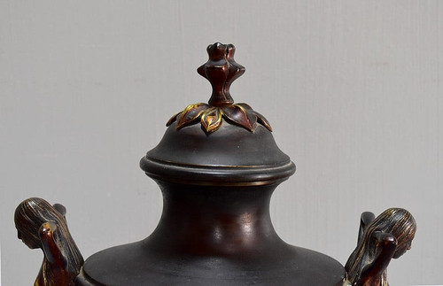 Regulate Vase Pendulum, Art Nouveau - 19th Century
