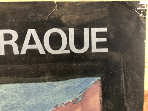 Manifesto Georges Braque Ultimi messaggi Galerie Maeght Parigi 1967