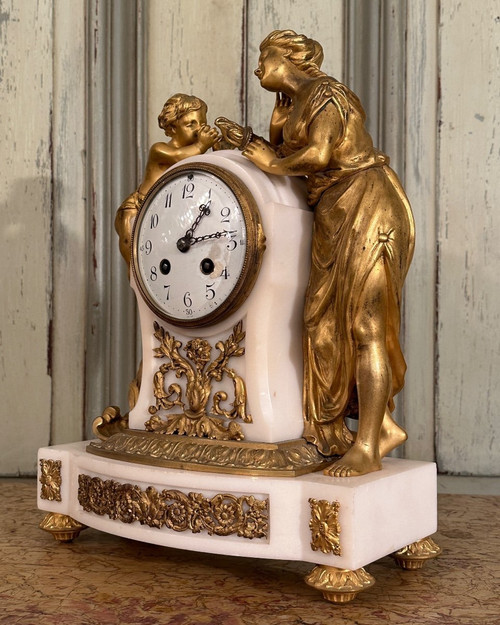 Orologio a Pendolo in Stile Luigi XVI, XIX Secolo Circa 1880