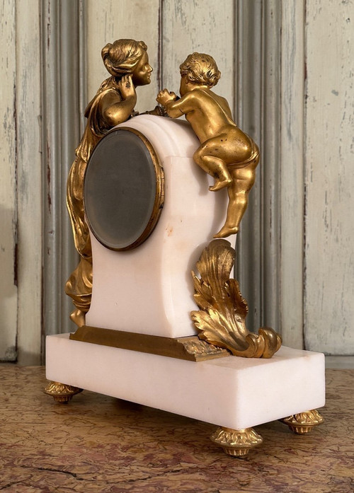 Orologio a Pendolo in Stile Luigi XVI, XIX Secolo Circa 1880