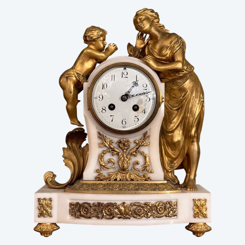 Orologio a Pendolo in Stile Luigi XVI, XIX Secolo Circa 1880