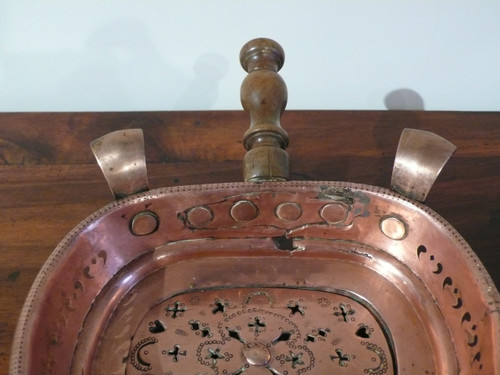 Réchaud ou chauffe-plat d’époque XVIIIème siècle.