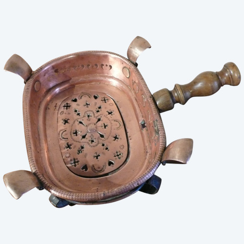 Réchaud ou chauffe-plat d’époque XVIIIème siècle.