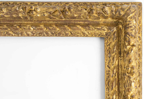 Louis XIII period carved wooden frame