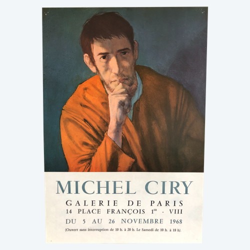 Poster Michel Ciry Galerie de Paris 1968