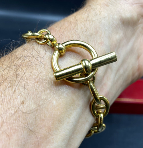 BRACCIALE IN METALLO ORO 