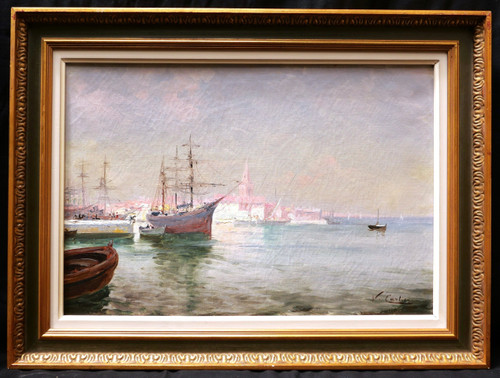 V. CARTIER, Vue du Port de Martigues