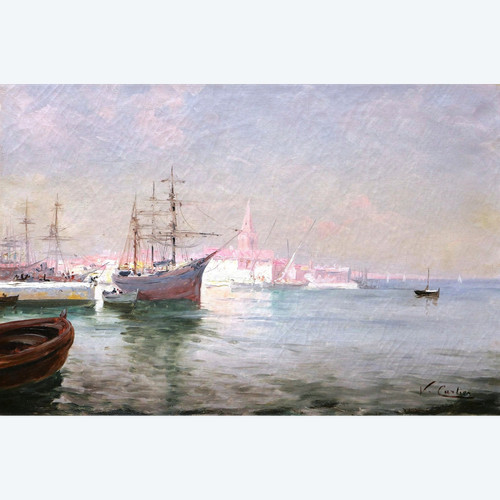 V. CARTIER, Vue du Port de Martigues