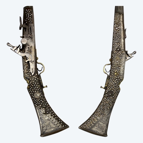Mukahla-Steinschlossgewehr - Marokko - 19. Jahrhundert