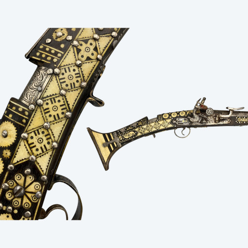 FUSIL à silex Mukahla - Maroc - XIXème siècle