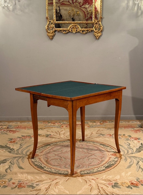 Jean - Francois HACHE, Table A Jeux d'Epoque Louis XV Vers 1760