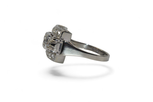Diamantring Art- Déco