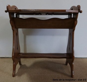 Petite Table à système, en Chêne massif – 1920