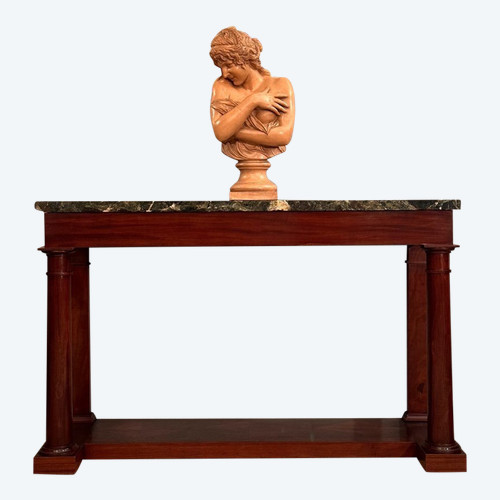 Jacob, console in mogano del periodo Impero 1810 circa