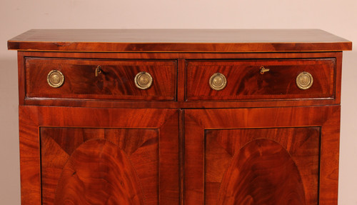 Credenza in mogano Sheraton di Giorgio III - XVIII secolo
