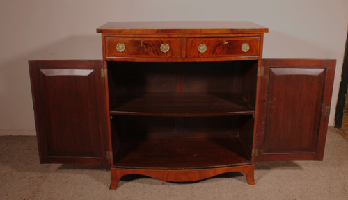 Credenza in mogano Sheraton di Giorgio III - XVIII secolo