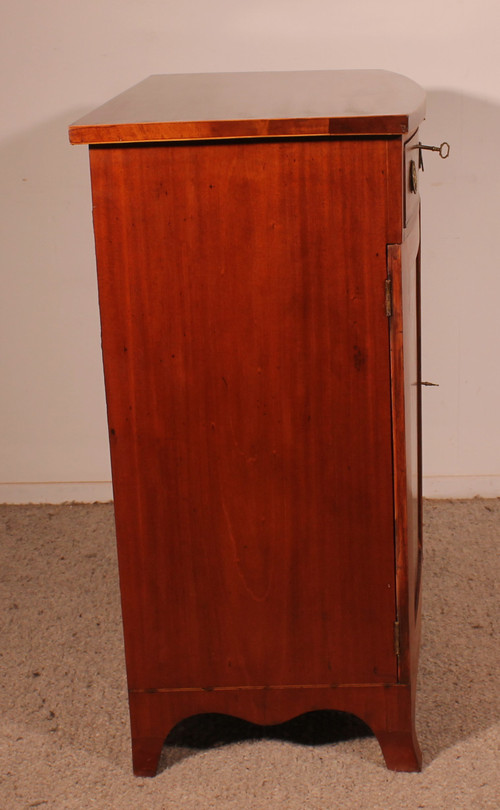 Credenza in mogano Sheraton di Giorgio III - XVIII secolo