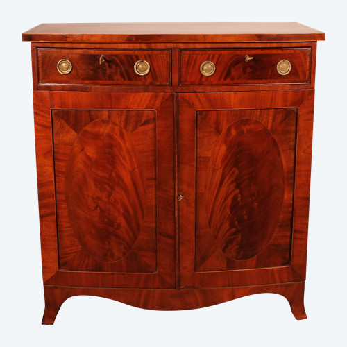 Credenza in mogano Sheraton di Giorgio III - XVIII secolo