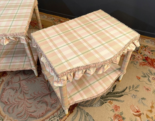 Maison Jansen, Paar Sofa-Endstücke Circa 1960