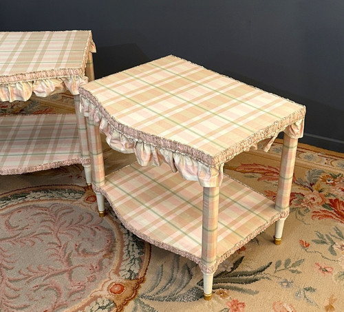 Maison Jansen, Paar Sofa-Endstücke Circa 1960