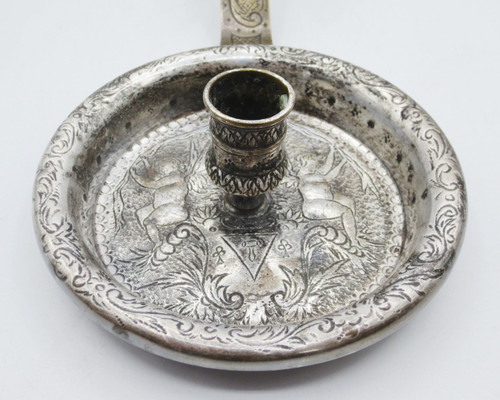 Hand candlestick.  