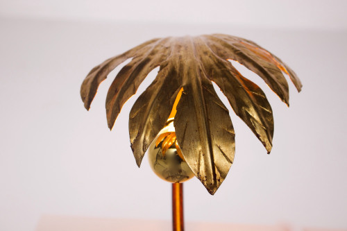 Lampada "Feuille" in oro